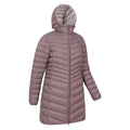 Rose - Side - Mountain Warehouse Womens-Ladies Florence Long Padded Jacket