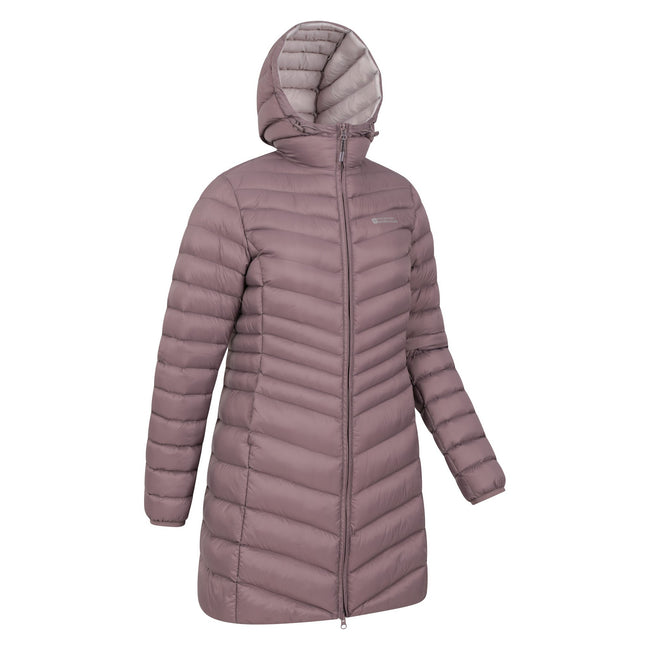 Rose - Side - Mountain Warehouse Womens-Ladies Florence Long Padded Jacket