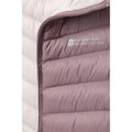 Rose - Pack Shot - Mountain Warehouse Womens-Ladies Florence Long Padded Jacket