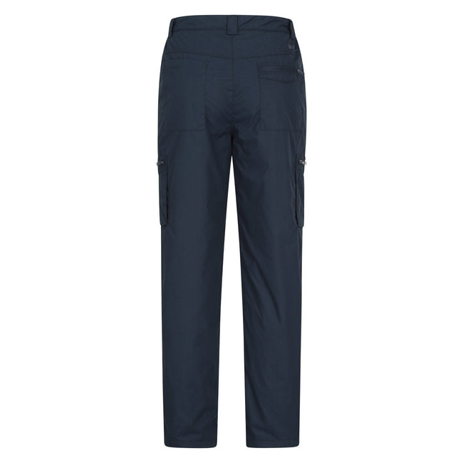 Navy - Back - Mountain Warehouse Mens Trek II Long Winter Pants