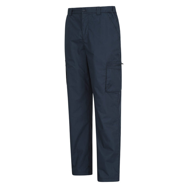 Navy - Side - Mountain Warehouse Mens Trek II Long Winter Pants