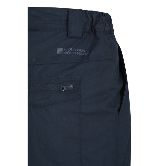 Navy - Pack Shot - Mountain Warehouse Mens Trek II Long Winter Pants