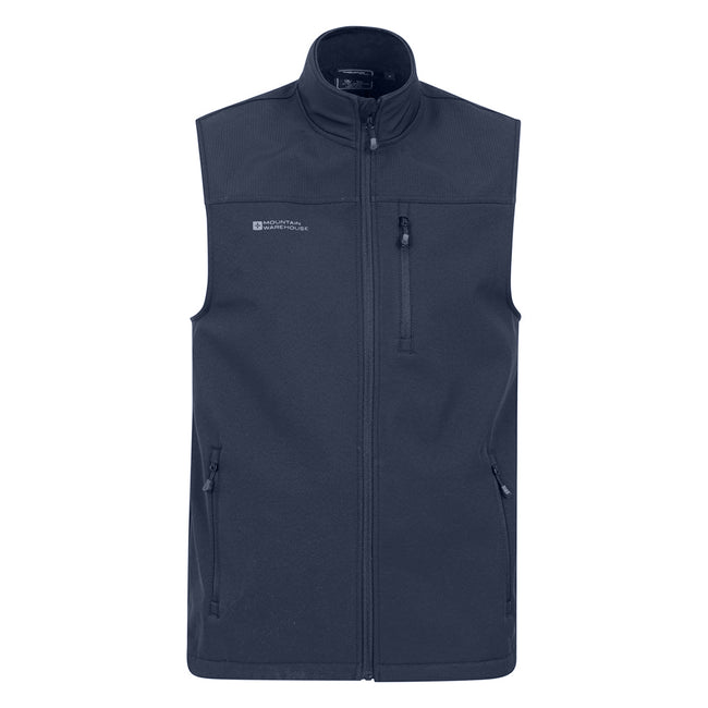 Dark Blue - Front - Mountain Warehouse Mens Grasmere Vest