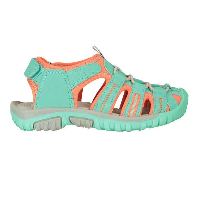 Teal - Back - Mountain Warehouse Childrens-Kids Bay Sandals