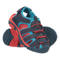 Dark Blue - Pack Shot - Mountain Warehouse Childrens-Kids Bay Sandals