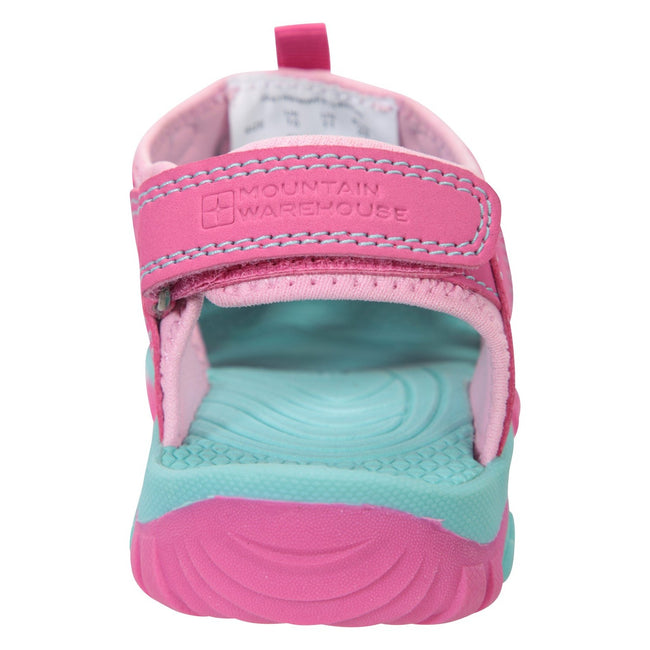 Pink - Side - Mountain Warehouse Childrens-Kids Bay Sandals