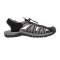 Black - Back - Mountain Warehouse Mens Bay Reef Sandals