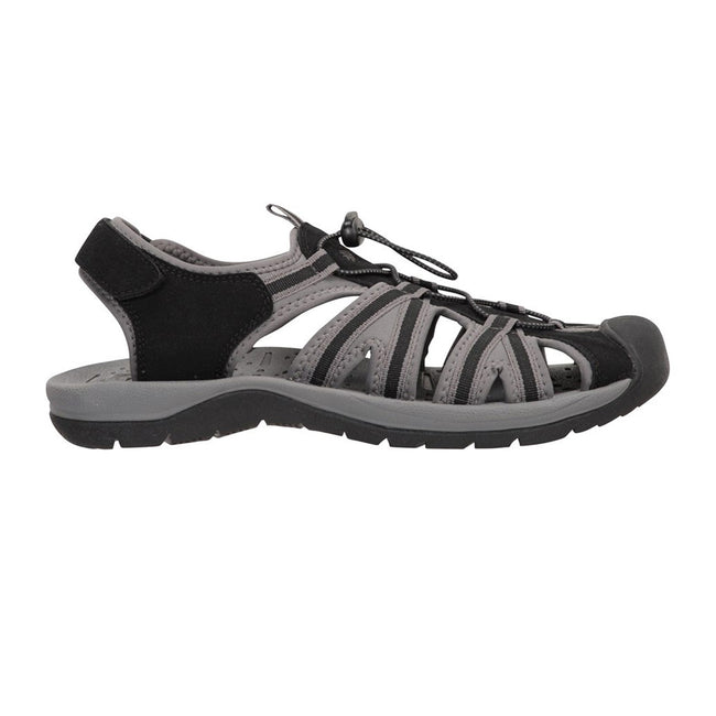 Black - Back - Mountain Warehouse Mens Bay Reef Sandals