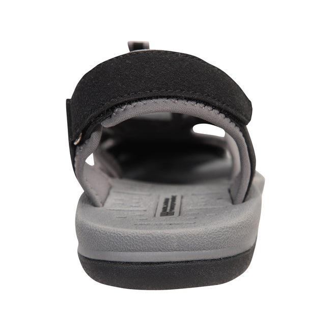 Black - Side - Mountain Warehouse Mens Bay Reef Sandals