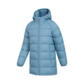 Blue - Lifestyle - Mountain Warehouse Childrens-Kids Freya Longline Padded Jacket