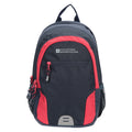 Navy-Red - Front - Mountain Warehouse Quest 3.1gal Knapsack