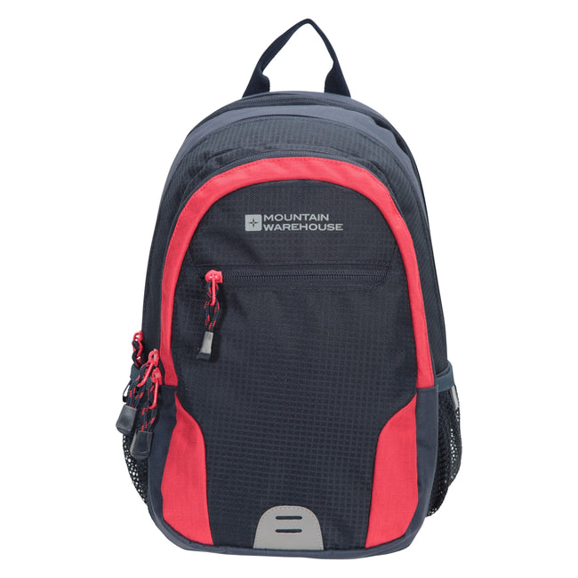 Navy-Red - Front - Mountain Warehouse Quest 3.1gal Knapsack