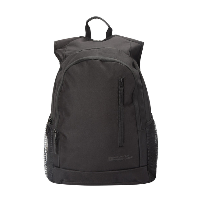 Black - Front - Mountain Warehouse Knapsack
