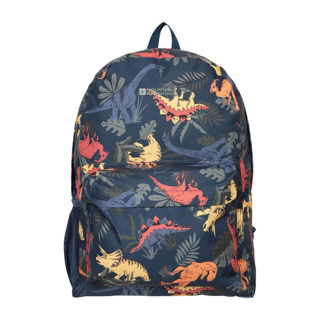 Blue-Orange-Yellow - Lifestyle - Mountain Warehouse Bookworm Dinosaur 5.2gal Knapsack Set