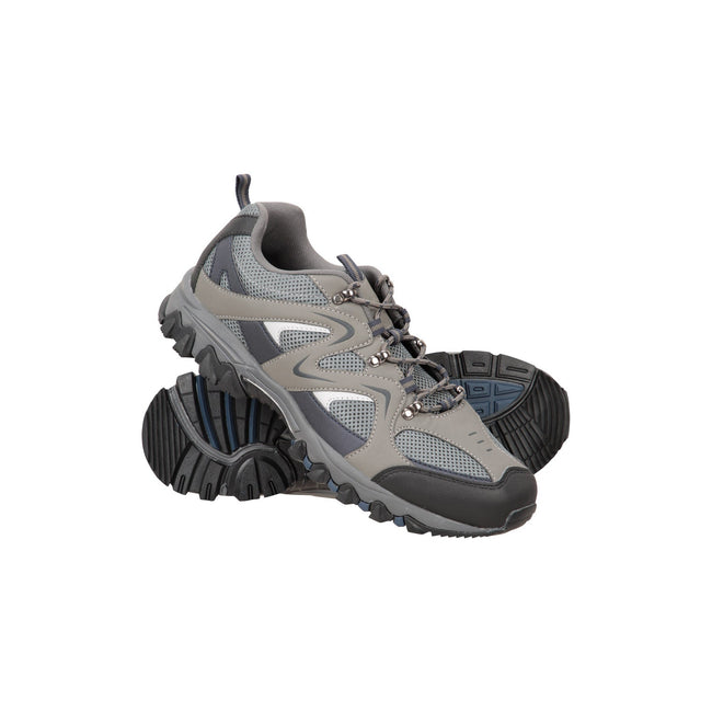 Dark Blue - Close up - Mountain Warehouse Mens Jungle Walking Shoes
