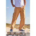 Beige - Front - Animal Mens Stan Natural Cargo Pants
