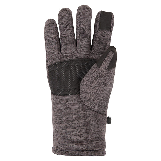 Gray - Back - Mountain Warehouse Mens Padded Waterproof Gloves