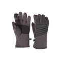 Gray - Side - Mountain Warehouse Mens Padded Waterproof Gloves