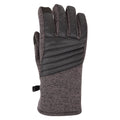 Gray - Front - Mountain Warehouse Mens Padded Waterproof Gloves