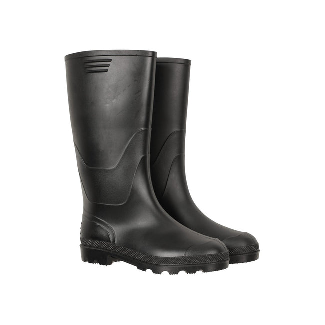 Black - Front - Mountain Warehouse Mens Wade Galoshes