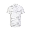 White - Back - Mountain Warehouse Mens Preston Illustration Shirt