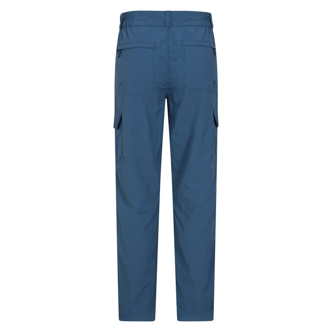 Blue - Back - Mountain Warehouse Mens Explore Regular Pants