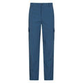 Blue - Front - Mountain Warehouse Mens Explore Regular Pants