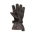 Black - Back - Mountain Warehouse Mens Pursuit Extreme Ski Gloves