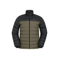 Khaki - Front - Mountain Warehouse Mens Vista Padded Jacket