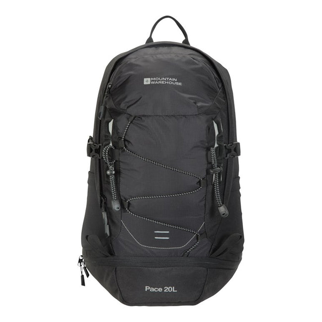 Black - Front - Mountain Warehouse Pace 5.2gal Knapsack