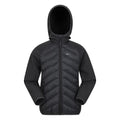Black - Front - Mountain Warehouse Childrens-Kids Techy Turbine Padded Jacket