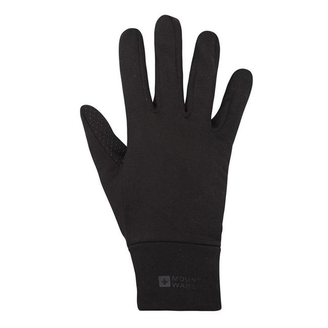 Black - Front - Mountain Warehouse Grippi Gloves