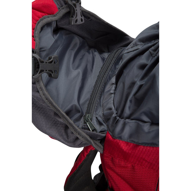Red-Gray - Pack Shot - Mountain Warehouse Venture Knapsack