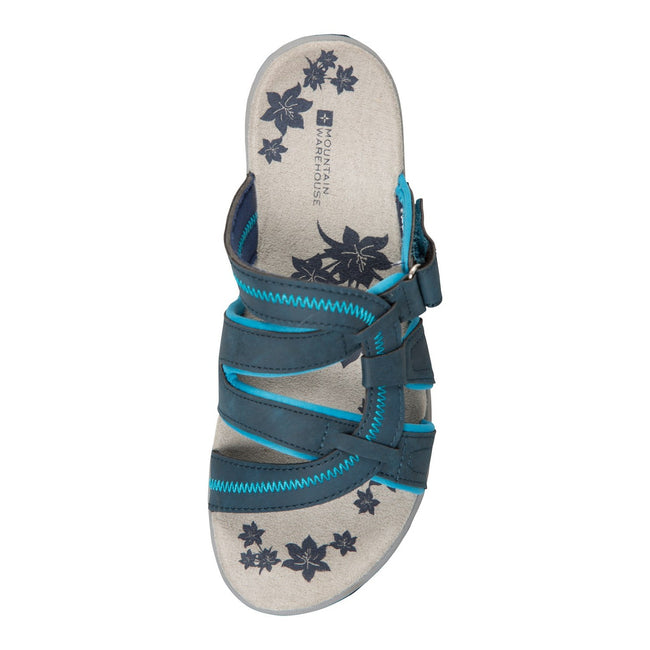 Navy - Side - Mountain Warehouse Womens-Ladies Tide Sandals