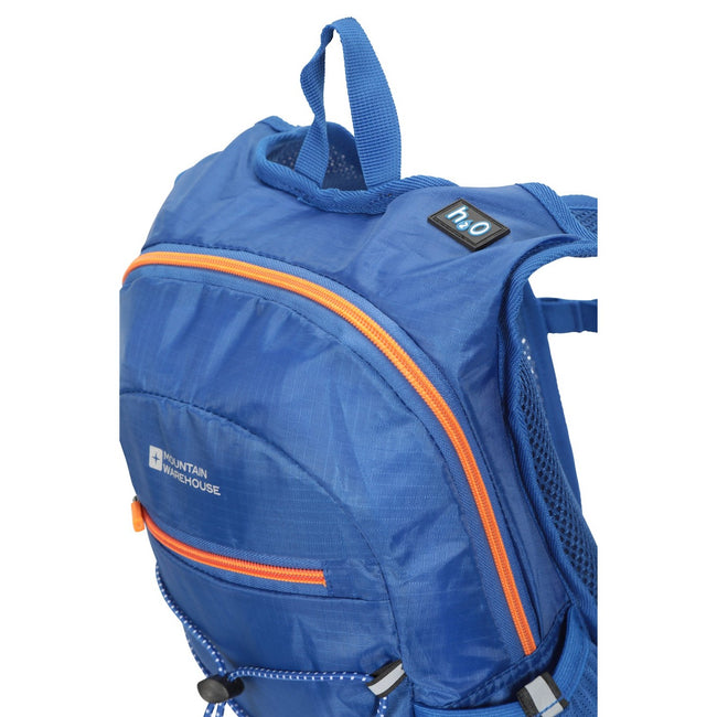 Dark Blue - Side - Mountain Warehouse Track 1.5gal Hydration Pack