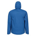 Cobalt Blue - Side - Mountain Warehouse Mens Swerve Packaway Waterproof Jacket