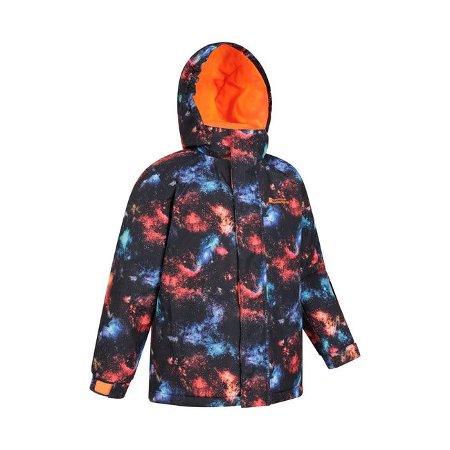 Navy - Side - Mountain Warehouse Childrens-Kids Raptor Galaxy Jacket