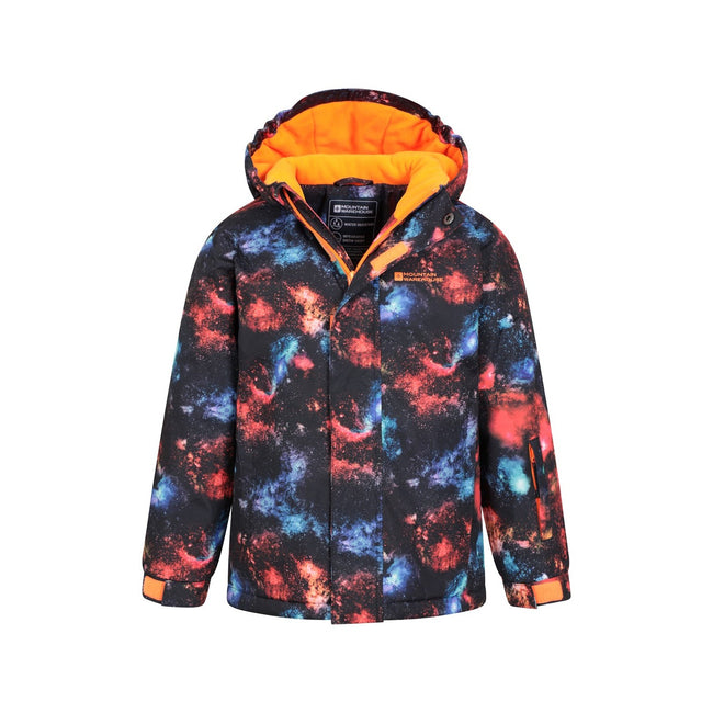 Navy - Pack Shot - Mountain Warehouse Childrens-Kids Raptor Galaxy Jacket