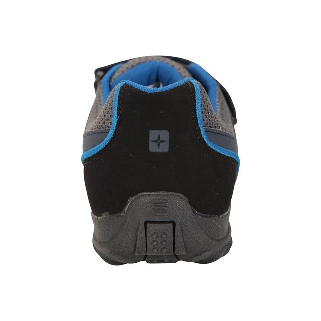 Navy - Side - Mountain Warehouse Childrens-Kids Mars Sneakers
