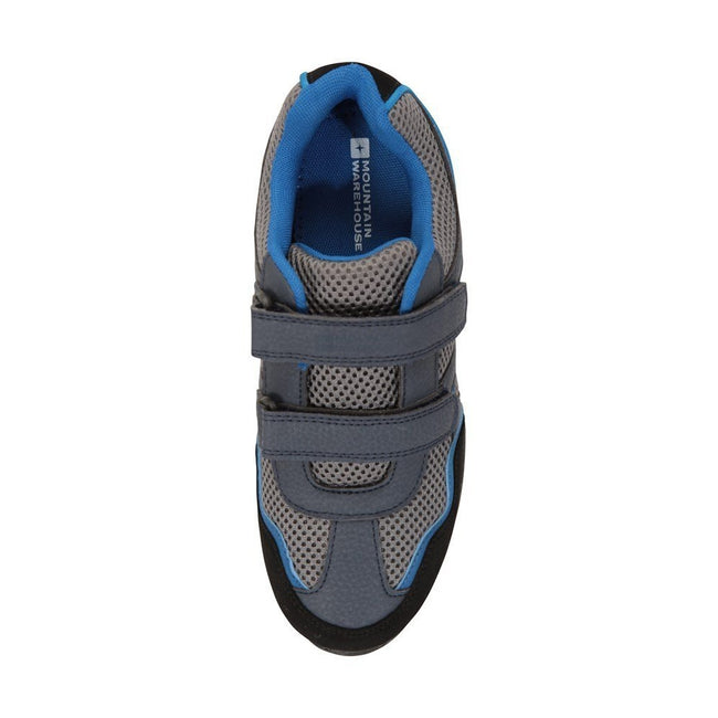 Navy - Pack Shot - Mountain Warehouse Childrens-Kids Mars Sneakers