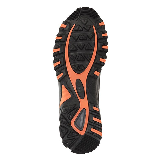 Black - Side - Mountain Warehouse Mens Shadow Softshell Waterproof Walking Shoes