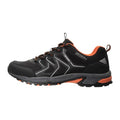 Black - Pack Shot - Mountain Warehouse Mens Shadow Softshell Waterproof Walking Shoes