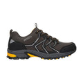 Green - Back - Mountain Warehouse Mens Shadow Softshell Waterproof Walking Shoes
