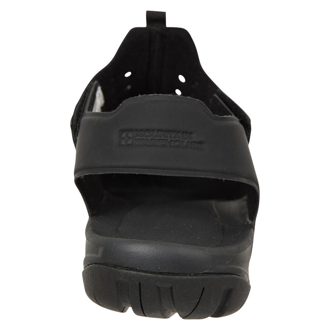 Black - Back - Mountain Warehouse Mens Coast Sandals
