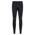 Black - Front - Mountain Warehouse Mens Freestyle Seamless Base Layer Bottoms