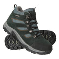 Black-Gray - Close up - Mountain Warehouse Mens Voyage Suede Waterproof Boots