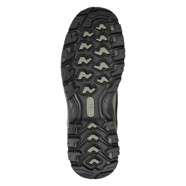 Black-Gray - Side - Mountain Warehouse Mens Voyage Suede Waterproof Boots