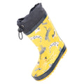 Yellow - Front - Mountain Warehouse Childrens-Kids II Patterned Winter Galoshes
