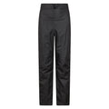 Black - Front - Mountain Warehouse Mens Spray Waterproof Regular Pants