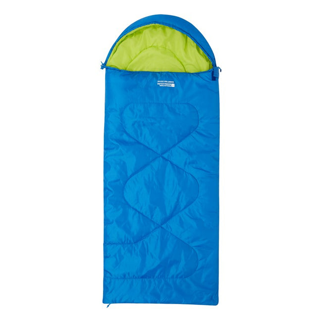 Blue - Side - Mountain Warehouse Childrens-Kids Summit Mini Sleeping Bag